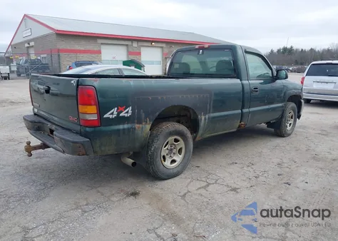 2002 GMC Sierra 1500 Standard из США, поврежденный, VIN 1GTEK14W82Z328723
